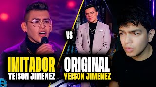 YEISON JIMENEZ (YO ME LLAMO) vs ORIGINAL (comparación de voces)