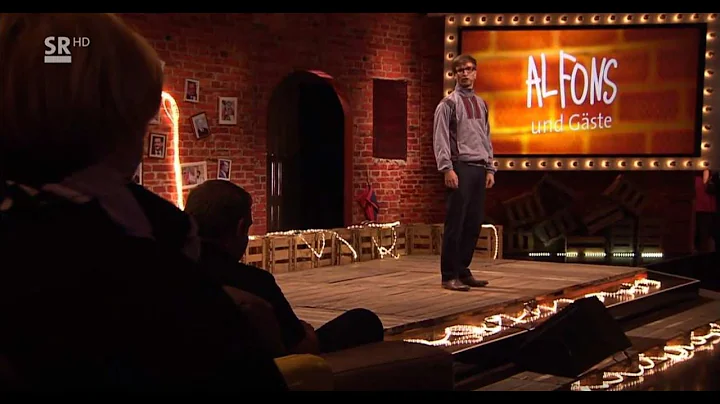Erik Lehmann als Uwe Wallisch bei Alfons und Gste
