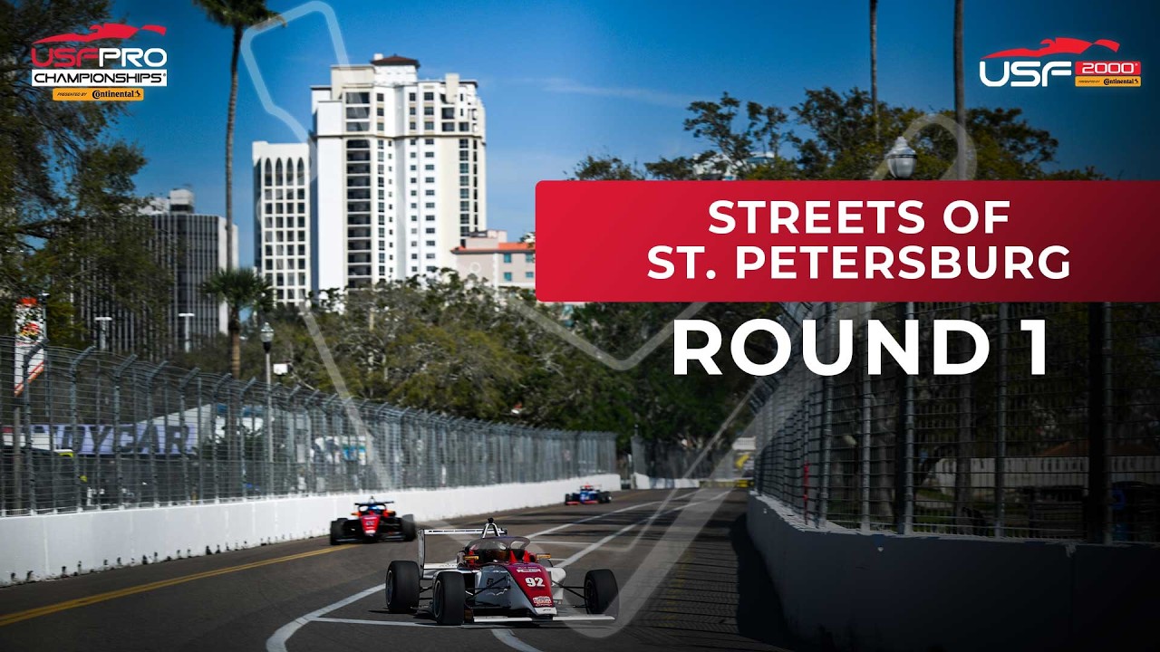 The USF2000 2026 Season is Underway! RACE 1 on The Streets of St. Petersburg