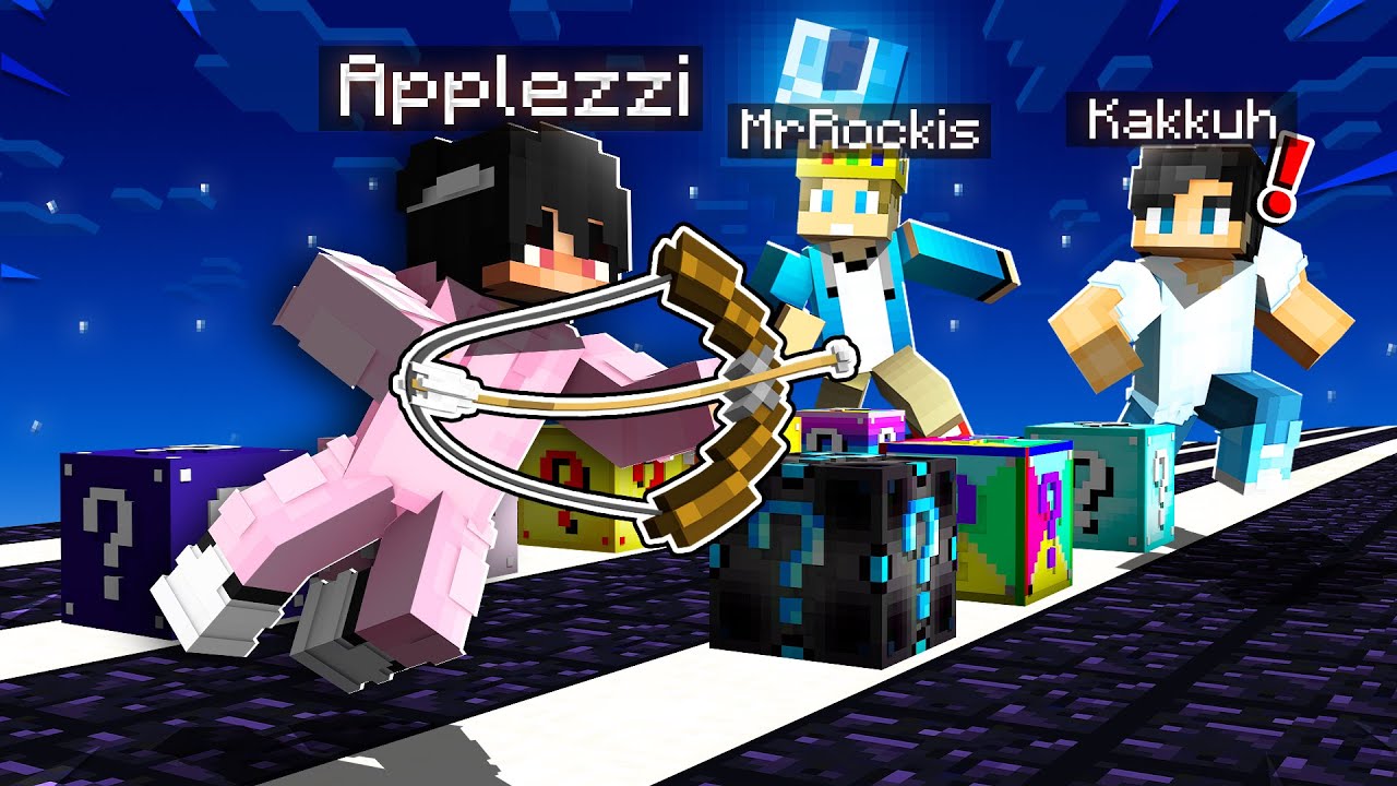 HAASTOIN Tubettajat Lucky Block KILPAILUUN MINECRAFTISSA?!