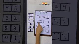 Match Numbers With Dice / Budget Friendly Activity For Toddlers And Kids #kidseducationalactivities