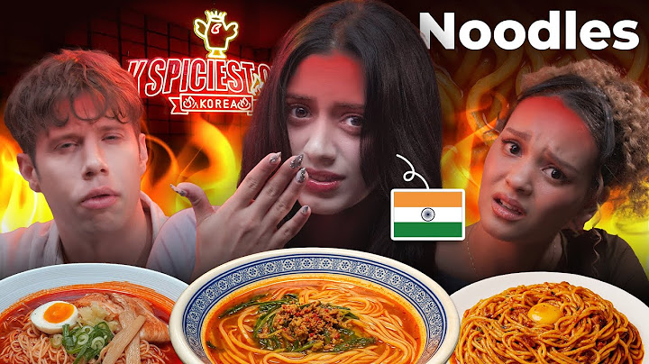 K SPICIEST CUP : Finding Korea’s Spiciest noodles 🌶️