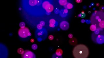 Warm colorful moving particles animation background video, No Copyright || Stock Footage