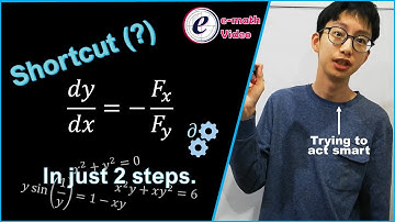 This move is ILLEGAL! Shortcut for Implicit Differentiation