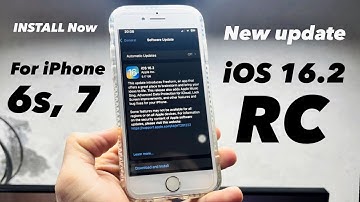 iOS 16.2 RC update Released- Install IOS 16.2 RC on iPhone 6s, 7