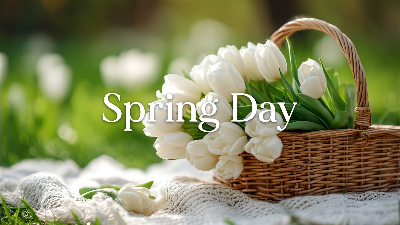 Føl søtheten av vårblomster som blomstrer med pianomusikk 🌸 Vårdag