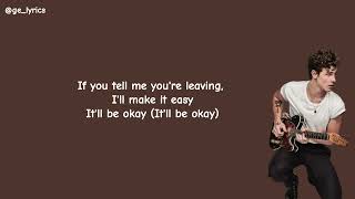 Shawn Mendes - It’ll Be Okay | Lyrics
