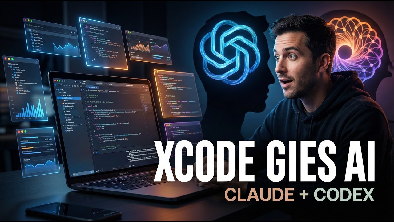 Apple Just Turned Xcode Into an AI Coding Agent (Claude + Codex Inside)