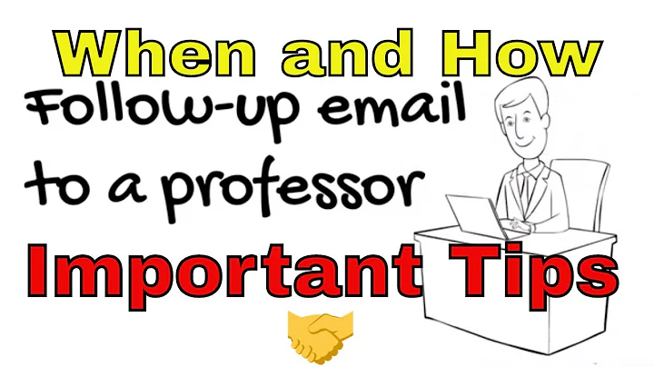 Follow-up email to a professor: When and how you should write | Researchersjob