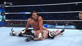 Rey Mysterio vs Santos Escobar - Dominik Interferes - WWE Smackdown 3\/22\/24 (Full Match)