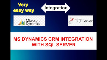 MS Dynamics CRM 365 Integration with SQL Server | Power Automate Flow using | Integration.
