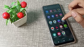 How to change Font style in Samsung galaxy A10s phone