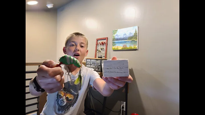 DIY Fishing Lures Part 2 --- Crankbait from a block of wood!