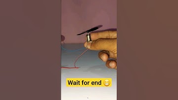 Mini drone motor power testing 😁/ Drone motor/ Amazing experiment #shortvideo #experiment