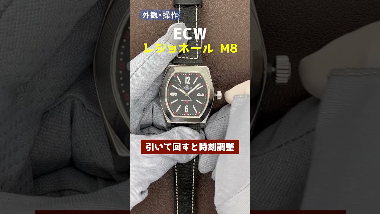 【外観・操作】ECW レジョネール M8 LM8ST4051 トノーケース European Company Watch [代行おまかせコース]  HA-7087