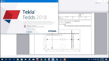 PILE CAP DESIGN IN TEKLA TEDDS 2018