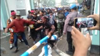 peristiwa kanjuruhan nyaris terjadi saat konser Slank di PAI tegal, sabtu sore 15/10 2022.