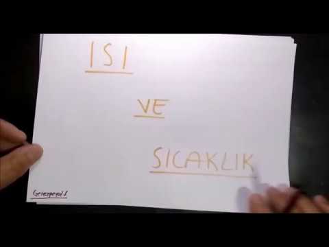 Isı Ve Sıcaklık-Termometreler