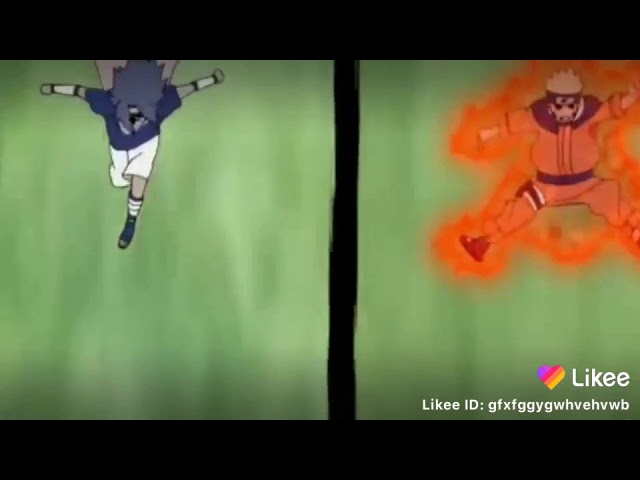 Naruto vs Sasuke versi DJ aku bahagia class=