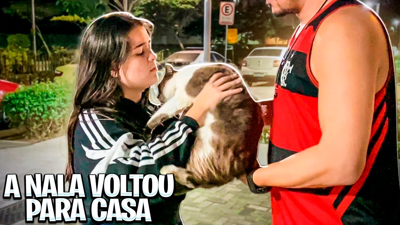 CONSEGUI RECUPERAR A MINHA GATA NALA!