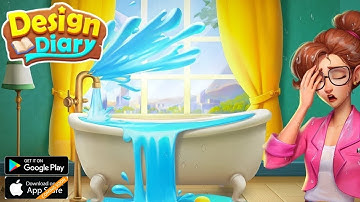 Design Diary - Match 3 & Home - Gameplay - Mobile Game Review - Android - IOS