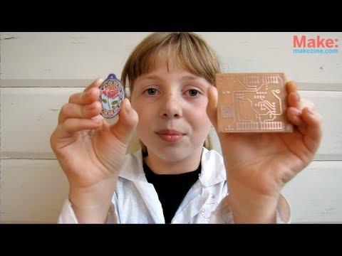 Super Simple Copper Etching -- Sylvia&#039;s Mini Maker Show