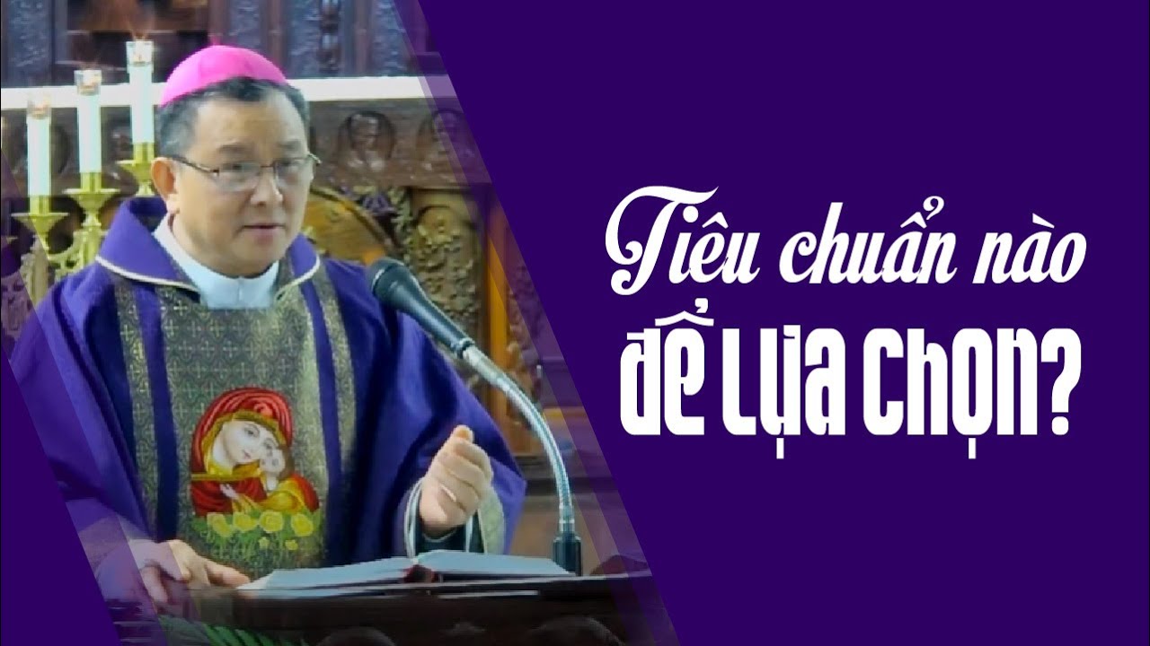 Tiêu chuẩn nào để lựa chọn? | Bài giảng của Đức cha Giuse Đỗ Quang Khang