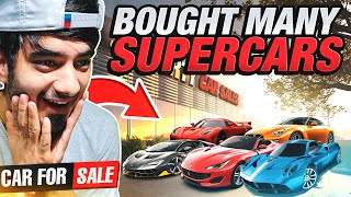 BUYING MANY SUPERCARS FOR MY NEW CAR SHOWROOM ?