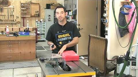 55 - How to Setup & Tune a Tablesaw (Part 1 of 2)