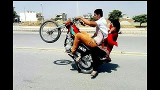 FaNi Wheeler With Girl 😂