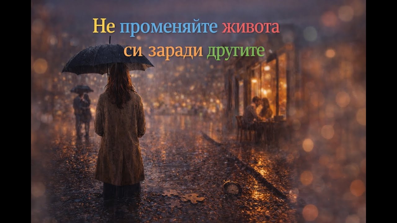 9 урока, които ще те накарат да спреш да живееш за другите