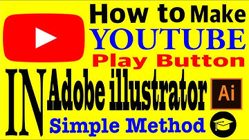 How to make Youtube Play Button/adobe illustrator/#TopComputer/#YoutubePlayButton#