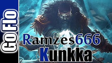 kunkka Ramzes666 pro Full Dota 2 Gameplay 6.88c