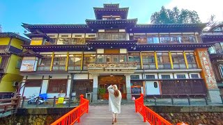 USD162👘Ginzan Onsen! Visiting Japan's Winter Village/ Spirited Away/Notoya Ryokan