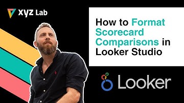 How to Format Scorecard Comparisons in Looker Studio