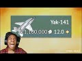 STOCK Yak-141 GRIND Experience 💀💀💀 