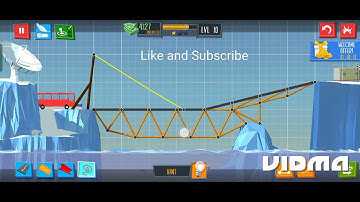 Build a Bridge level 10 and 11