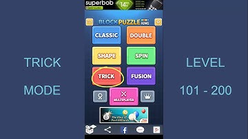Block Puzzle King - Trick Mode - Level 101-200