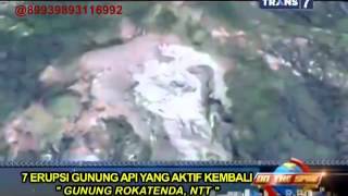 On The Spot  Trans 7    7 Erupsi Gunung Api yang Aktif Kembali
