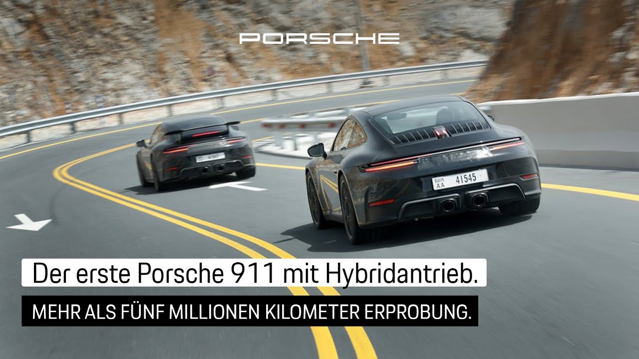 The world premiere of the new Porsche 911