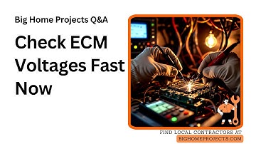 ECM Dual-Circuit 120V 24V PWM Diagnostic Check