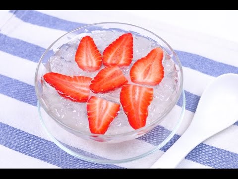 Strawberry in Syrup (Thai Dessert) - 