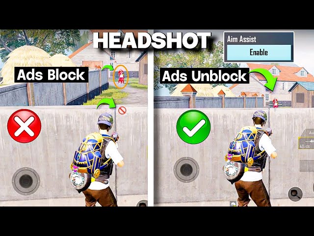 Blocked Sight warning ( Enable ❎ 😱 Disable ☑️ ( behind the cover headshot 🔥 class=