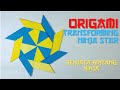 Keterampilan Origami | Cara Membuat Mainan Senjata Ninja Modular Shuriken Dengan Dari Kertas Origami
