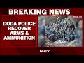 J&amp;K News | Hideout Busted In Doda as Police Recover Weapons, Ammunition