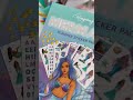 New Mermaid Sticker Book by Rongrong #creatingwithsarah #stickerbook #plannercommunity