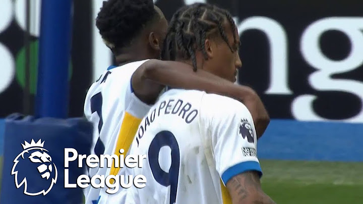Joao Pedro's penalty gives Brighton 2-1 lead over Leicester City | Premier League | NBC Sports