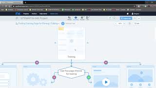 find training page userflow