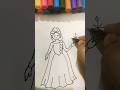 Barbie doll drawing easy  drawing for kids shortsfeed drawings viral