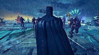 Batman Fighting Until The Game Makes Him Stop